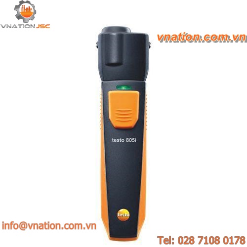 infrared thermometer with remote display / non-contact / hand-held / with laser pointer