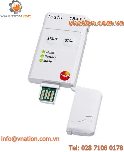 temperature data-logger / single use / USB / for logistics