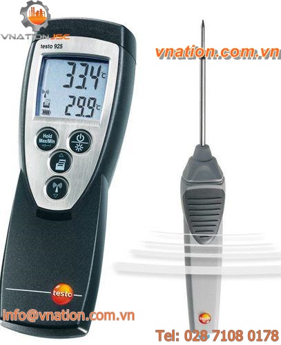 digital thermometer / thermocouple / portable / food