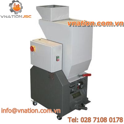 knife plastic granulator / waste / horizontal / edge trim