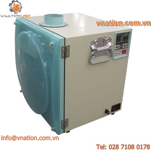 bag dust collector / pneumatic backblowing / portable / low-pressure