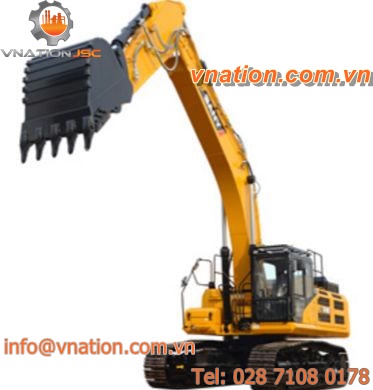 large excavator / for construction / crawler / diesel