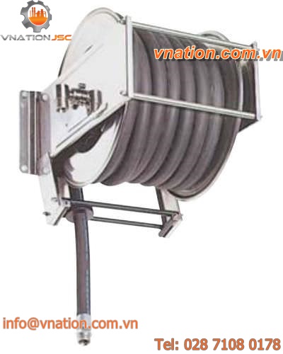 cleaning hose reel / spring / fixed