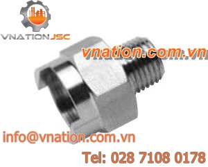 stainless steel nipple / threaded