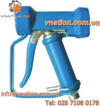 cleaning gun / water / manual / with extension