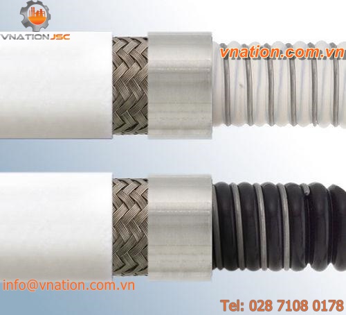 hydraulic hose / suction / for food industry applications / EPDM