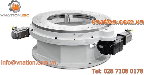 rotary positioning table / motorized / for heavy loads