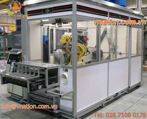 robotic polishing cell / finishing / for medical equipment