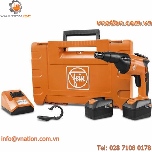 cordless screwdriver for self-drilling screw