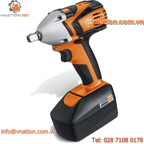 electric impact wrench / pistol model / compact / cordless
