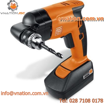 electric drill / cordless / angle / compact