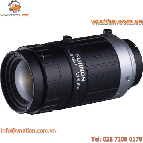 megapixel resolution camera objective / machine vision