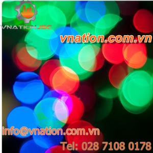 colored optical filter / RGB / glass