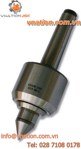rotating lathe center / carbide
