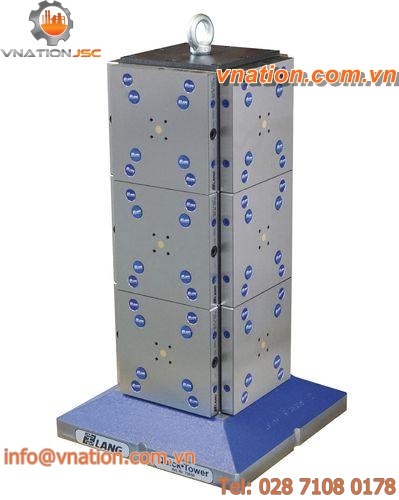 horizontal machining center zero-point clamping system / clamping tower / multi clamping system