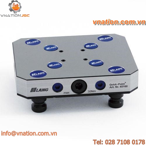 modular clamping plate / quick-change / for zero-point clamping system