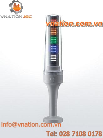 LED stack light / waterproof / with loudspeaker