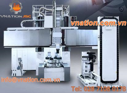 CNC milling-turning center / vertical / 4-axis / for large parts