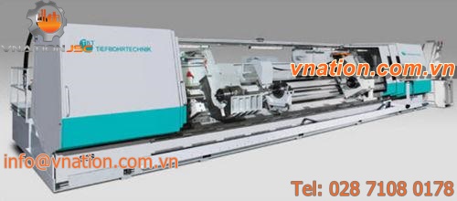 CNC deep hole drilling machine / horizontal