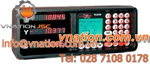 LCD display weight indicator / benchtop
