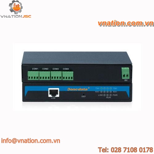 4-port device server / RS-485 / Ethernet