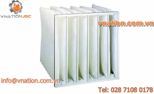 air filter / pocket / industrial