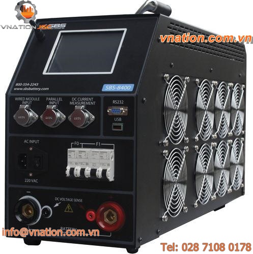 capacitance tester / battery / with monitoring