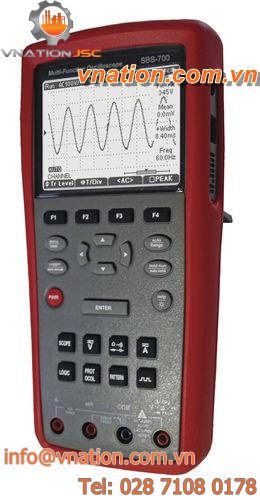 digital oscilloscope / portable / multi-channel / multi-function