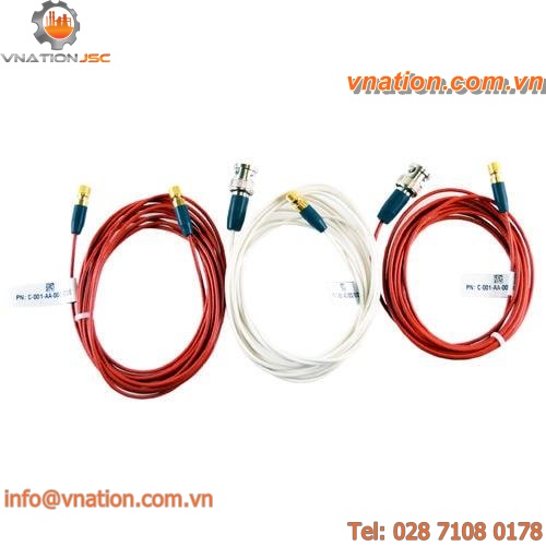 pre-assembly cable / instrumentation / multi-conductor / coaxial