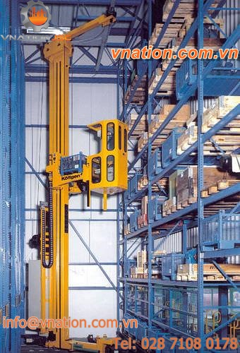 double deep stacker crane