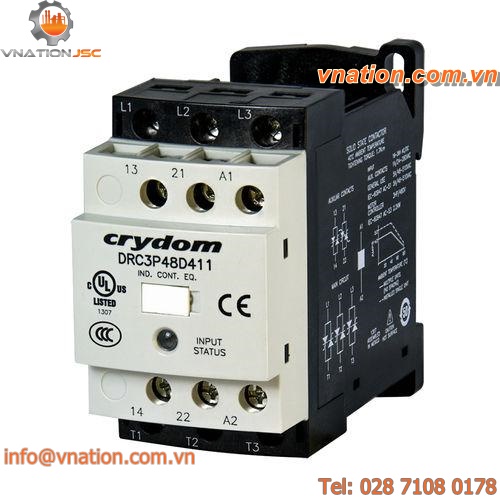 motor contactor / solid-state / three-phase