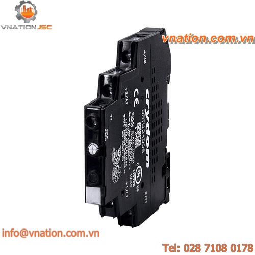 solid-state time relay / DIN rail