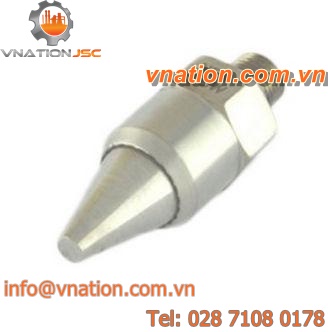 blow-off nozzle / compressed air / stainless steel / NPT