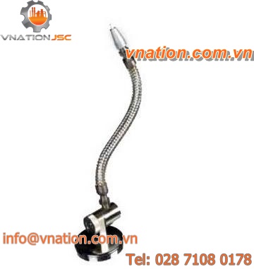 compressed air hose / stainless steel / crush-resistant