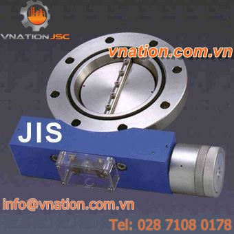 butterfly valve / electrically-operated / flow control / isolation