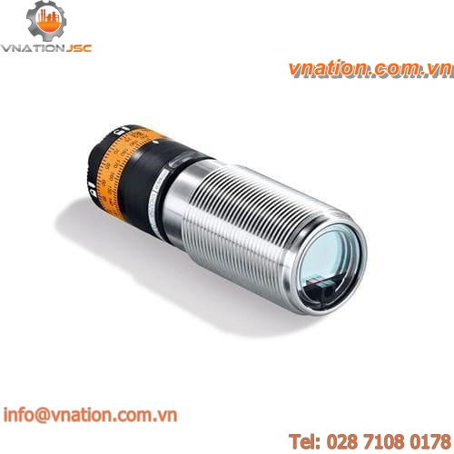 time-of-flight laser distance sensor / cylindrical / IP65 / IP67