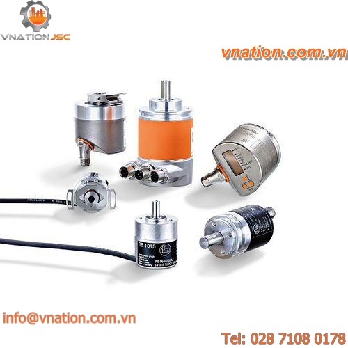 absolute rotary encoder / hollow-shaft / solid-shaft / with Fieldbus interface