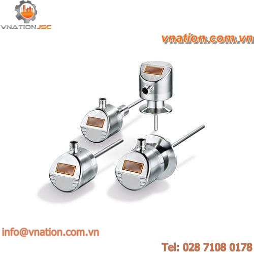 temperature transmitter with IO-Link interface / with digital display / compact / programmable