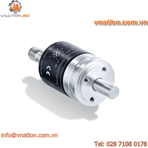 multi-turn rotary encoder / absolute / solid-shaft / robust