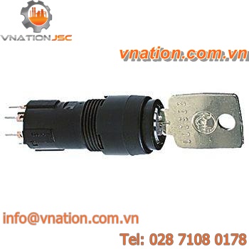 key lock switch / single-pole