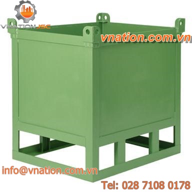 metal waste container / industrial waste