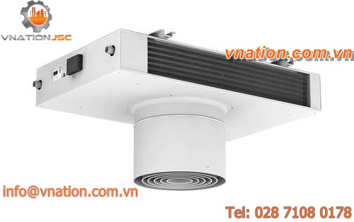 hot water air heater / ceiling-mount