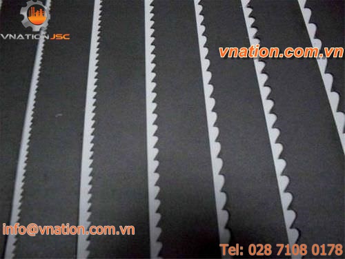 bandsaw blade / bimetallic / for aluminum / for profiles