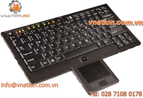 desktop keyboard / with touchpad / industrial