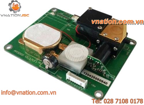 built-in air quality sensor module / for temperature measurement / relative humidity / VOC