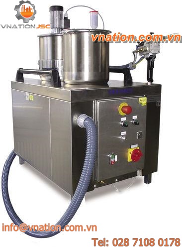 resin mixer-dispenser / volumetric / gear