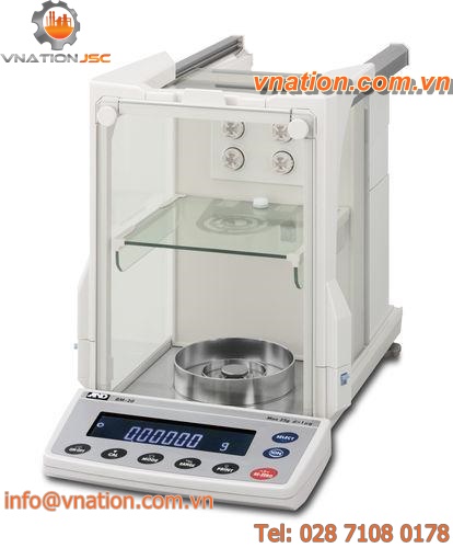 analysis scales / digital / with internal calibration