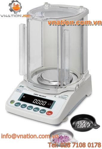 carat scales / with LCD display