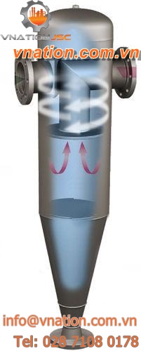 centrifugal separator / for gas / for liquids / for solids