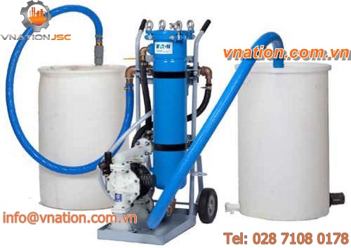 liquid filter / hydraulic / bag / compact